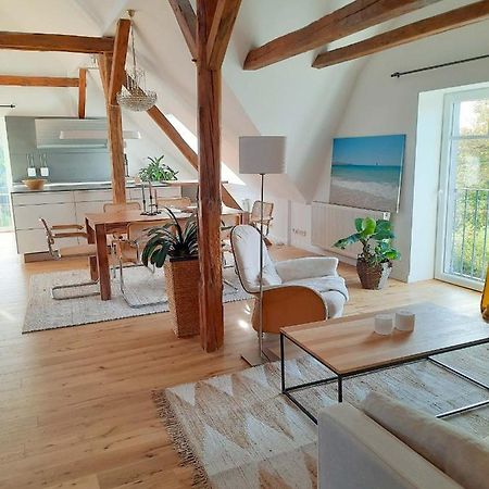 Luxurioeses Loft Mit Schoenem Blick Tremsbüttel Eksteriør bilde